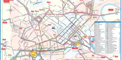 Ho-chi-minh-ville carte de bus
