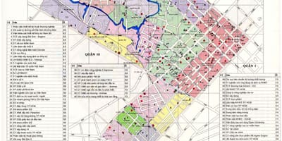 Carte de ho chi minh ville
